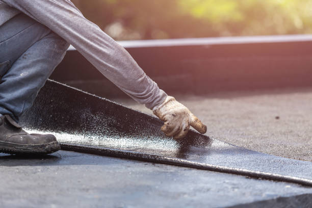 Professional Waterproofing technician working in Spotsylvania, VA